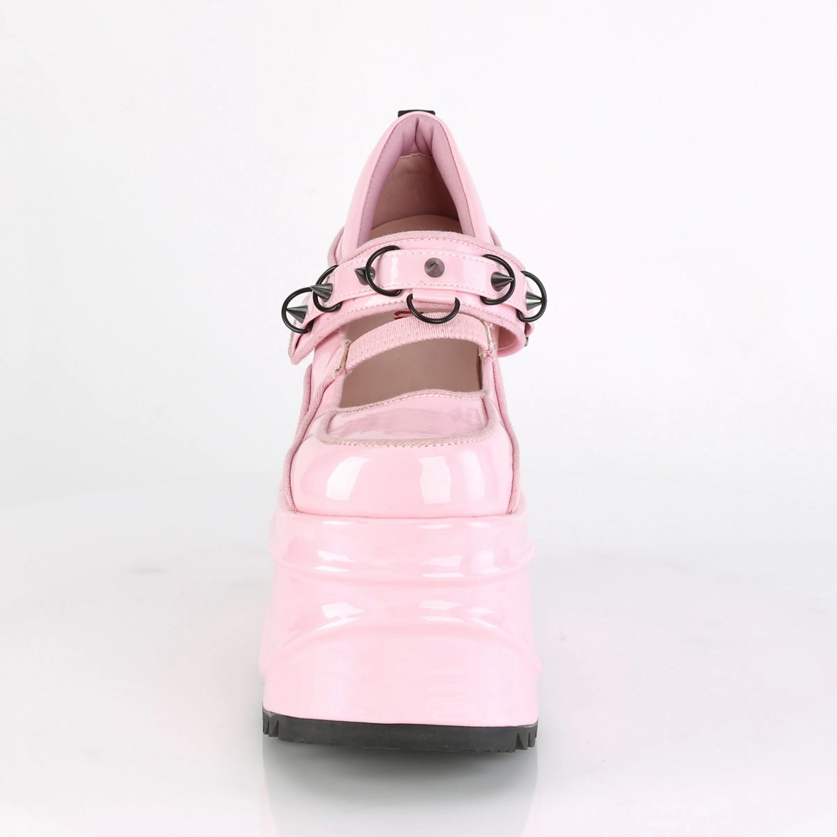 6 Inch Wedge Platform WAVE-48 Baby Pink Holo