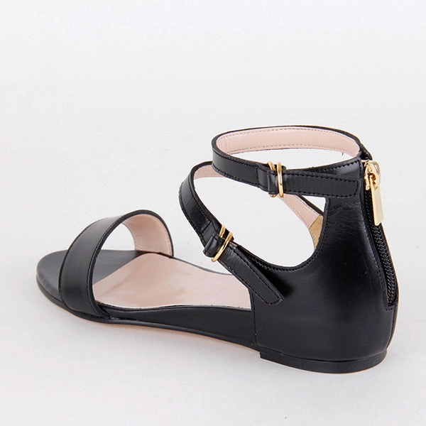 *UK size 13 - PIPER - black , 2cm heels