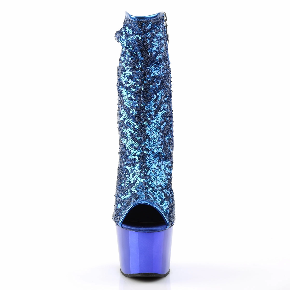 ADORE-1008SQ  Blue Sequins/Blue Chrome
