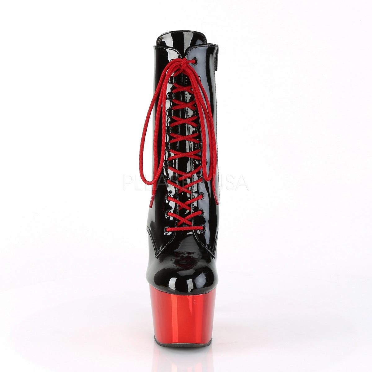 ADORE-1020  Black Patent/Red Chrome
