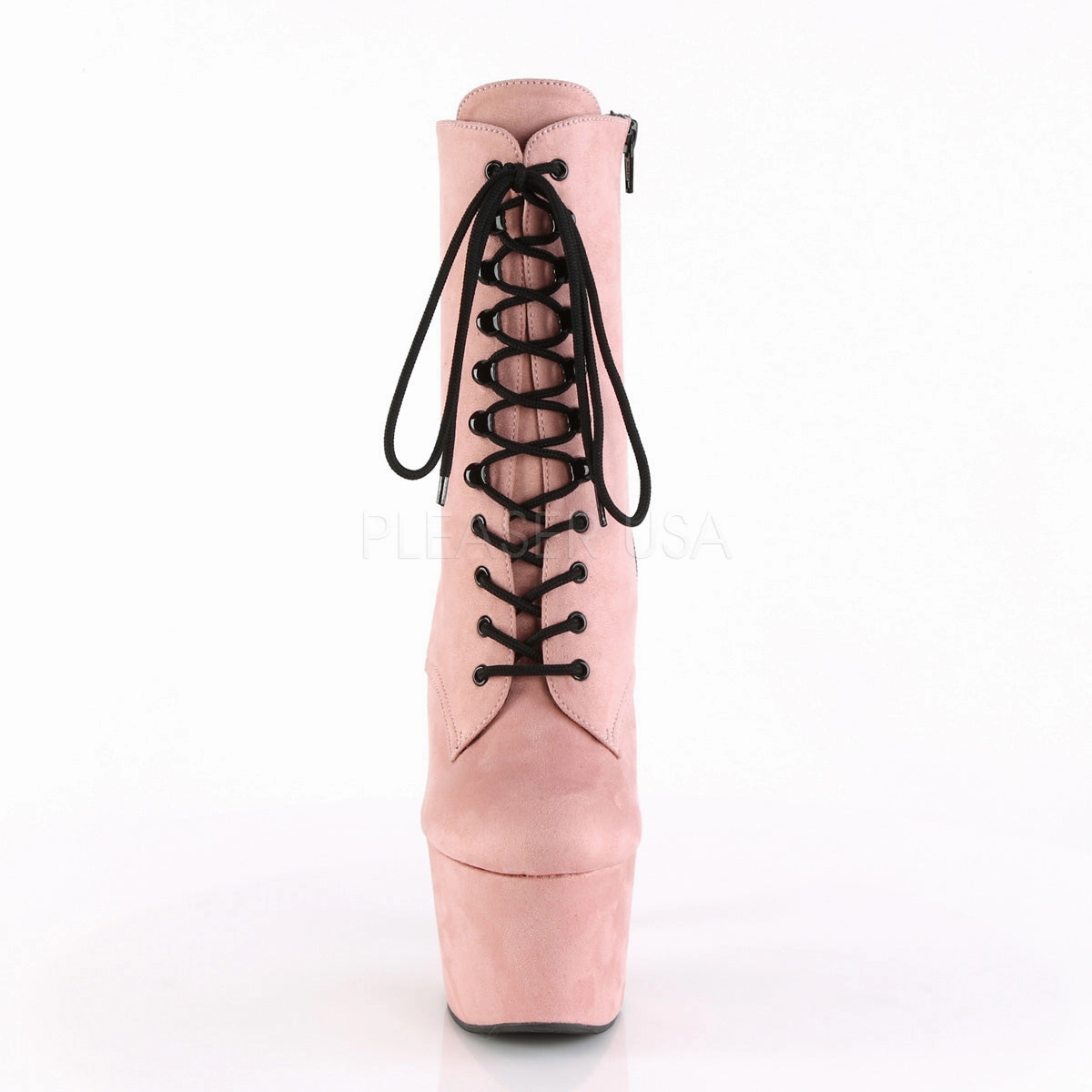 ADORE-1020FS  Baby Pink Faux Suede/Baby Pink Faux Suede