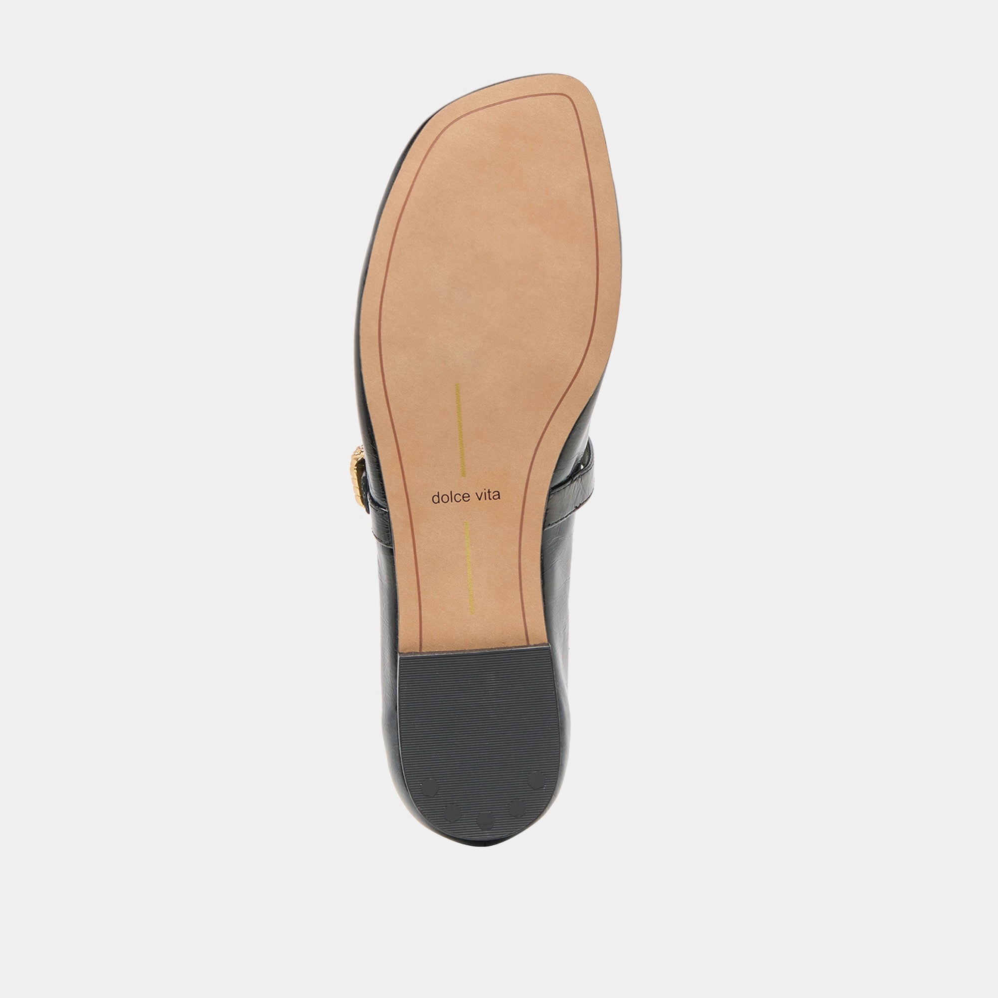 ALIZZA BALLET FLATS MIDNIGHT CRINKLE PATENT