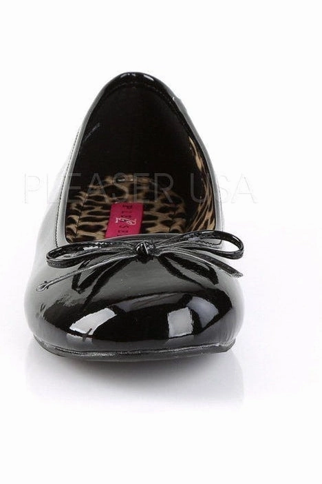 ANNA-01 Flat | Black Patent