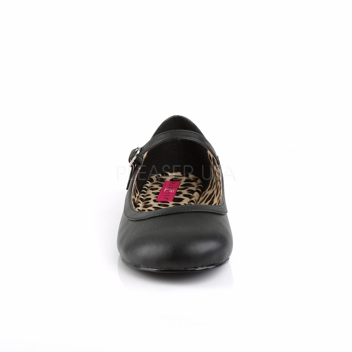 ANNA-02  Black Faux Leather