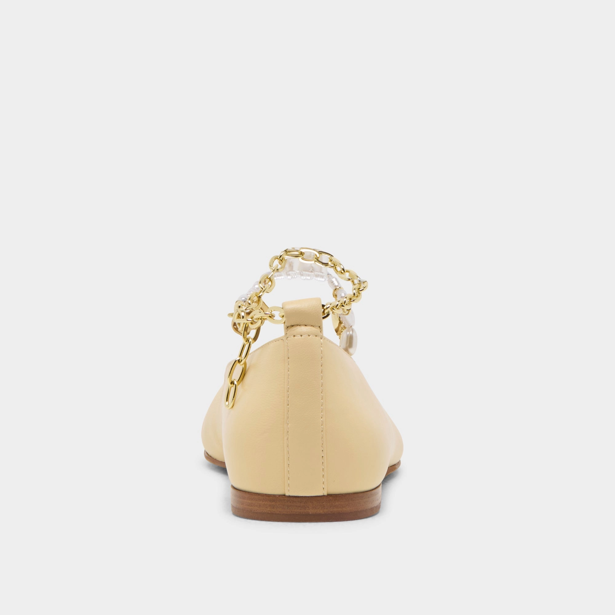 BAIDEN BALLET FLATS WARM NATURAL LEATHER