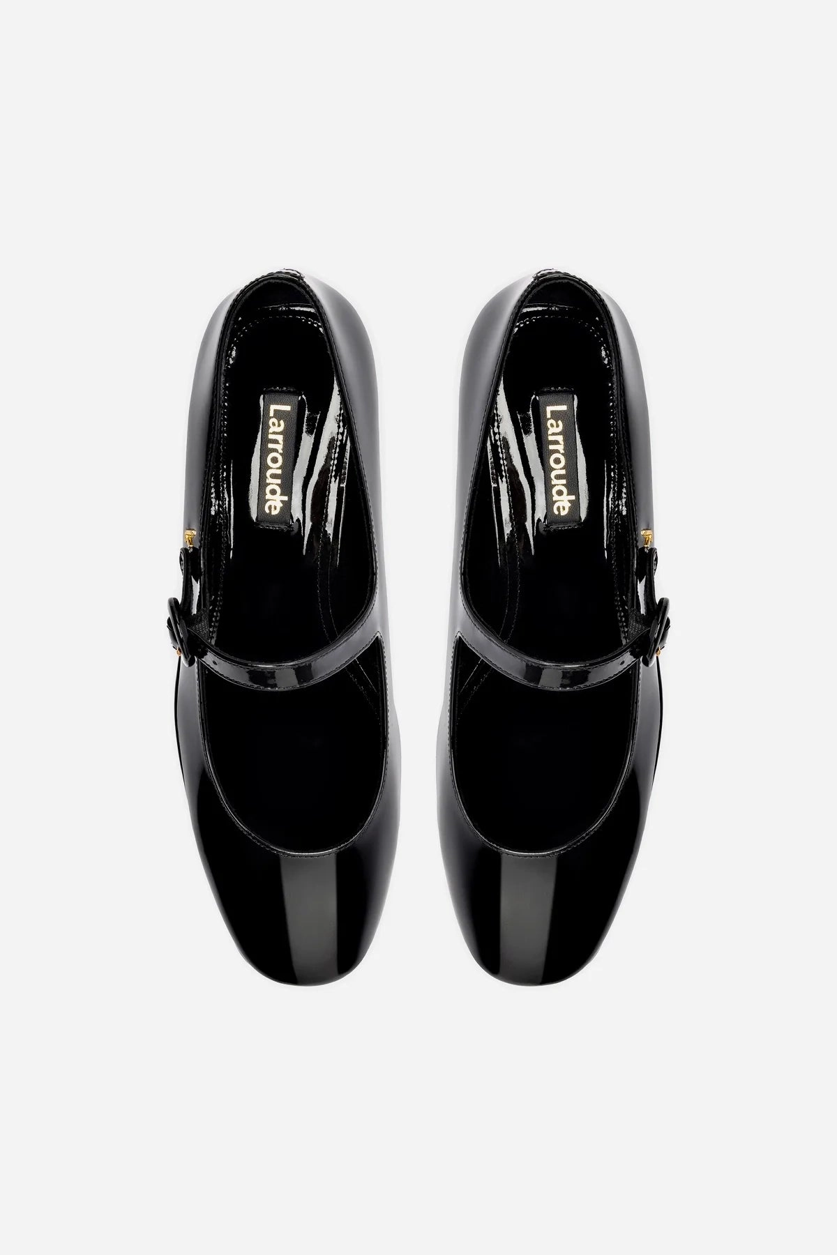 Blair Flatform In Black Patent Leather