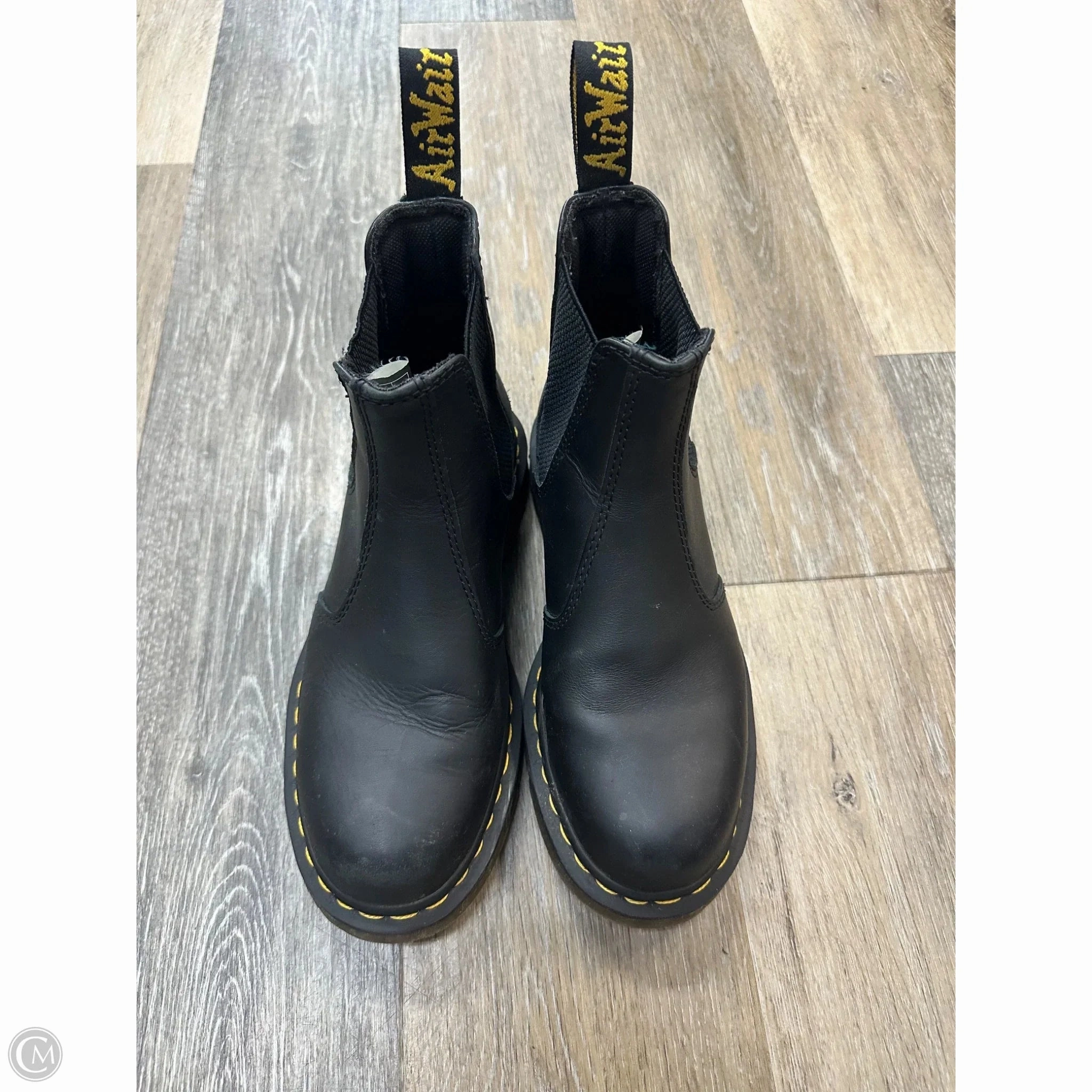 Boots Ankle Flats By Dr Martens In Black, Size: 8