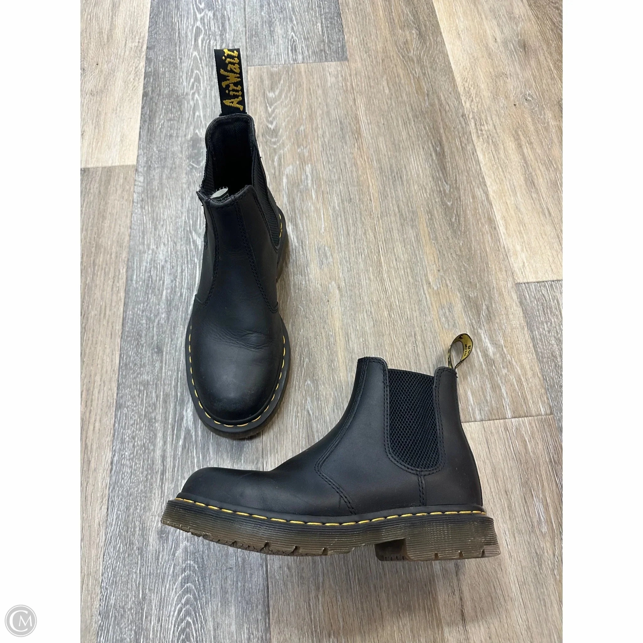 Boots Ankle Flats By Dr Martens In Black, Size: 8