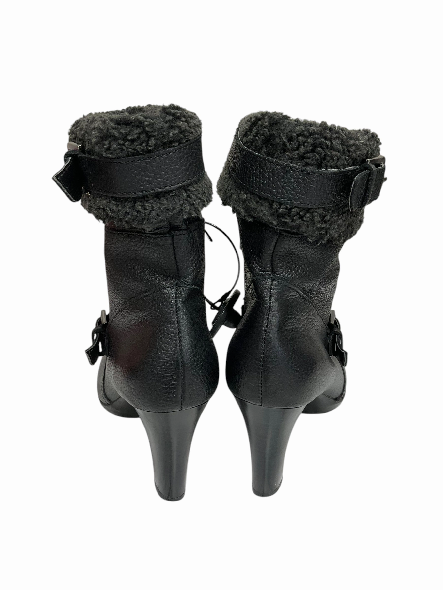 Boots Ankle Heels By Anne Klein In Black, Size: 7.5