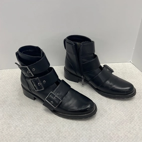 Boots Ankle Heels By Blondo In Black, Size: 9