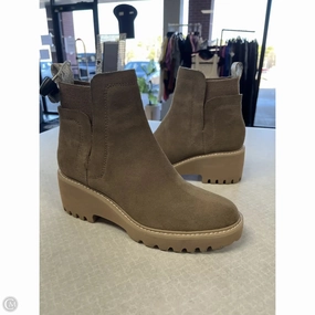 Boots Ankle Heels By Dolce Vita In Tan, Size: 7