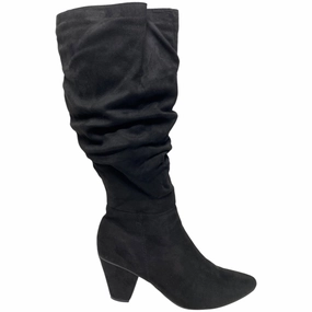 Boots Mid-calf Heels By Cloudwalkers In Black, Size: 9