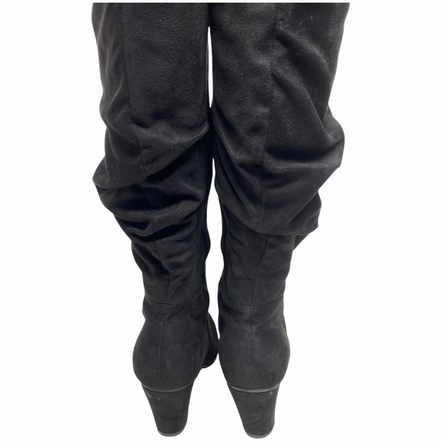 Boots Mid-calf Heels By Cloudwalkers In Black, Size: 9