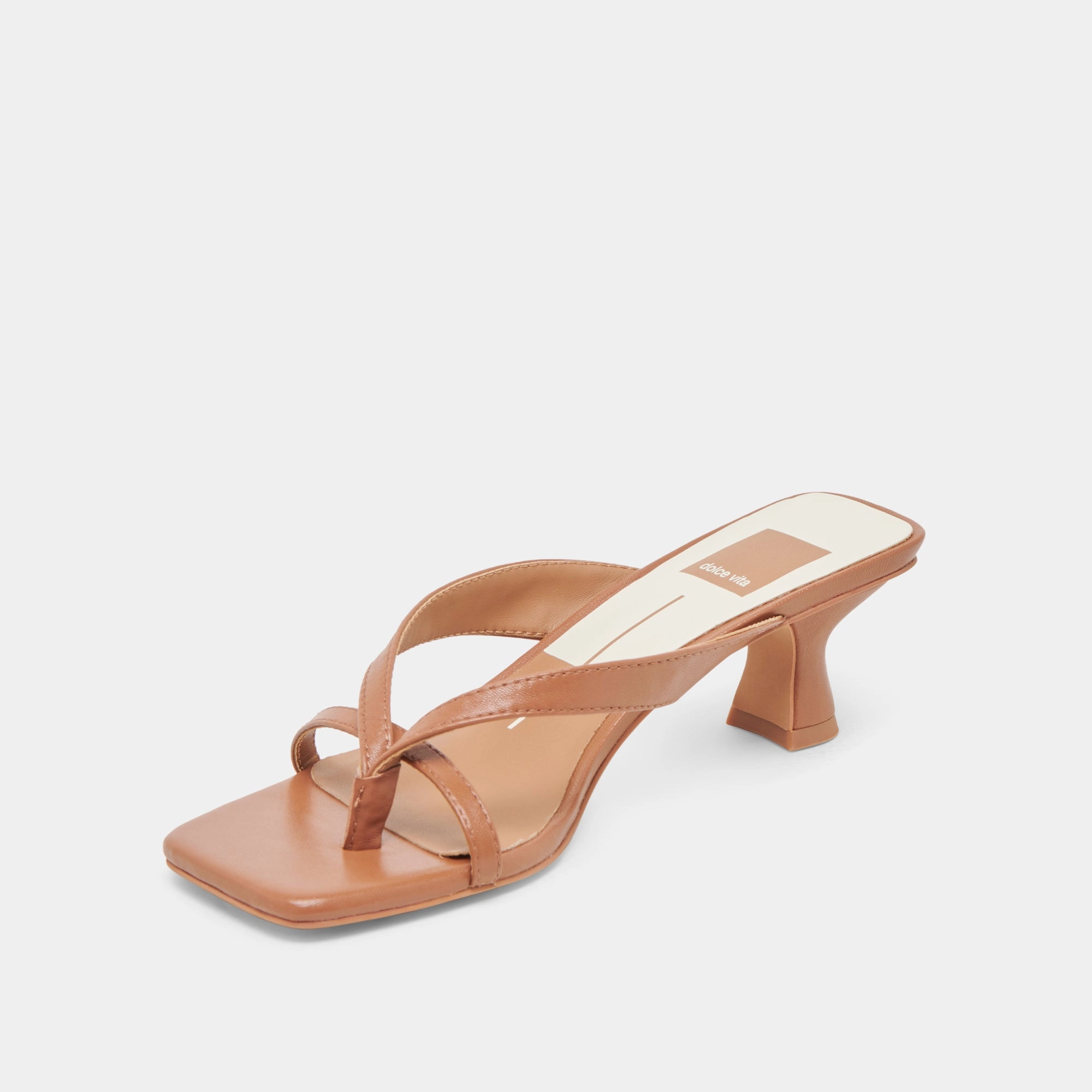 BREVEL HEELS SADDLE LEATHER