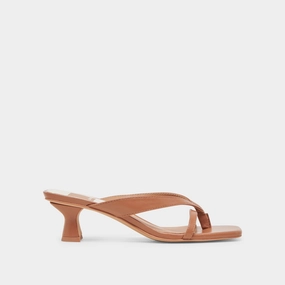 BREVEL HEELS SADDLE LEATHER