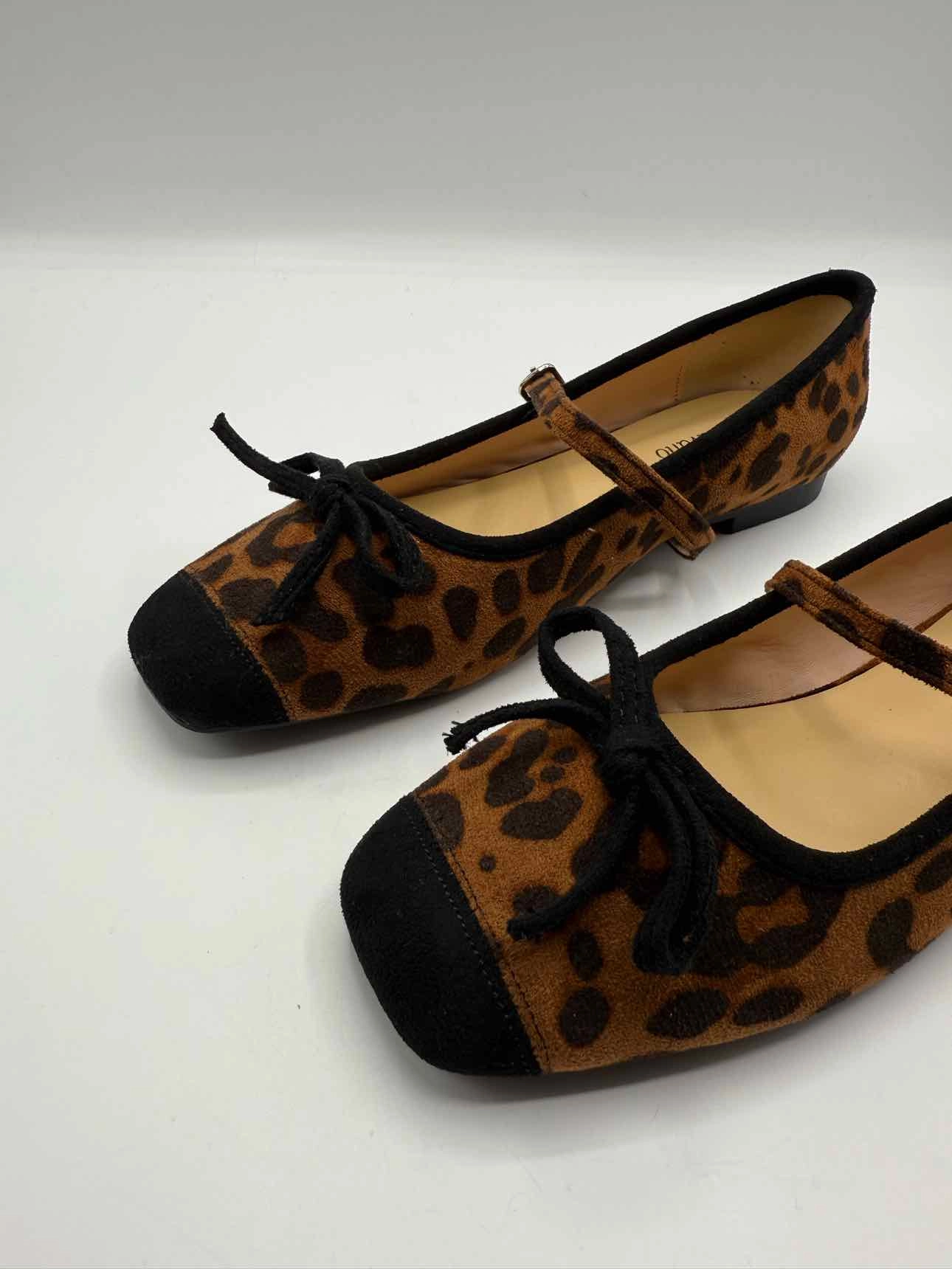 C.Paravano Brown and black Size 36.5 Shoes