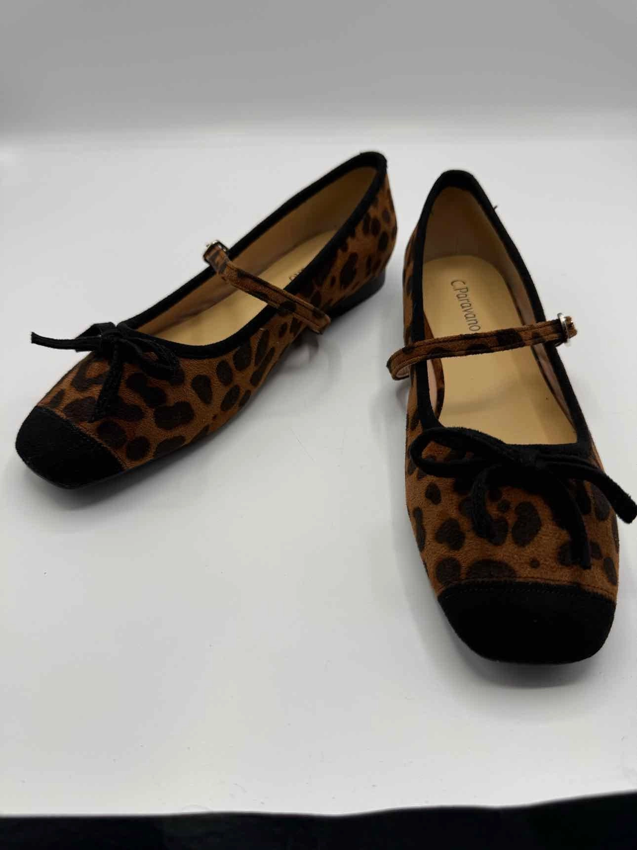 C.Paravano Brown and black Size 36.5 Shoes