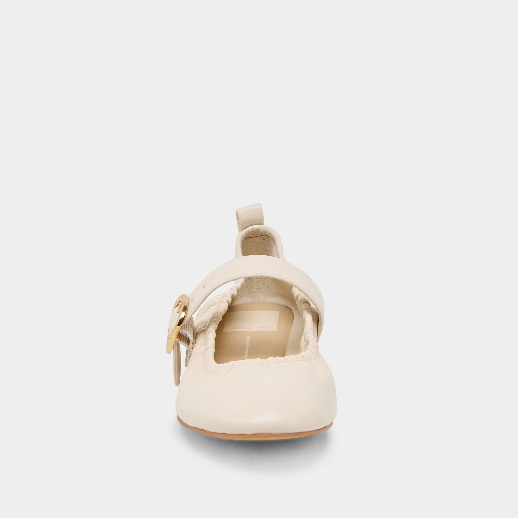 CAELY BALLET FLATS BONE LEATHER