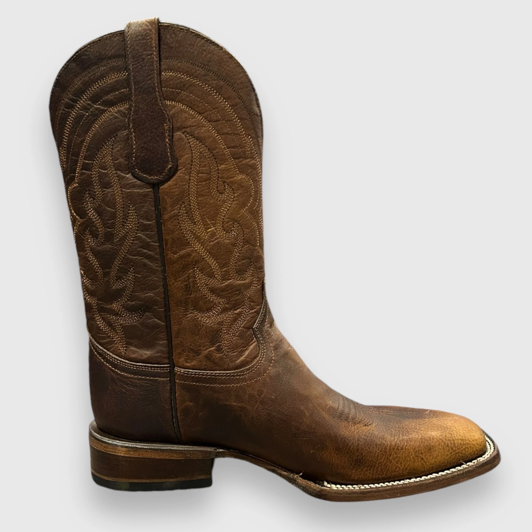 Circle G by Corral Men's L5733 Brown Square Toe Cowboy Boots