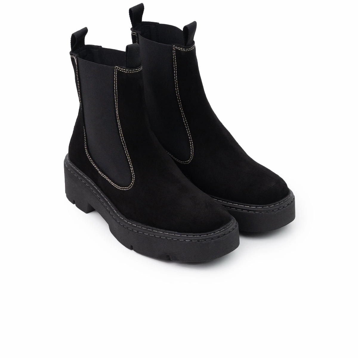 Columbus Black Suede