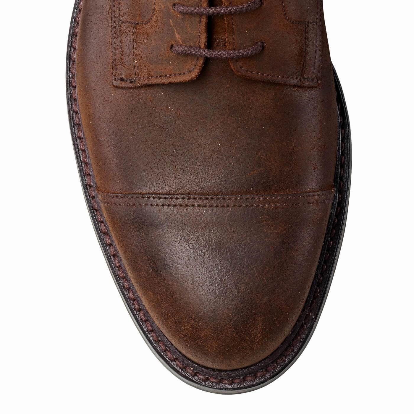Coniston Dark Brown Rough-Out Suede