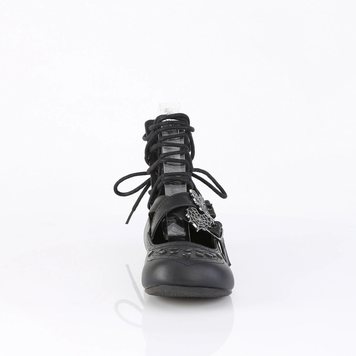 DAISY-11  Black Vegan Leather