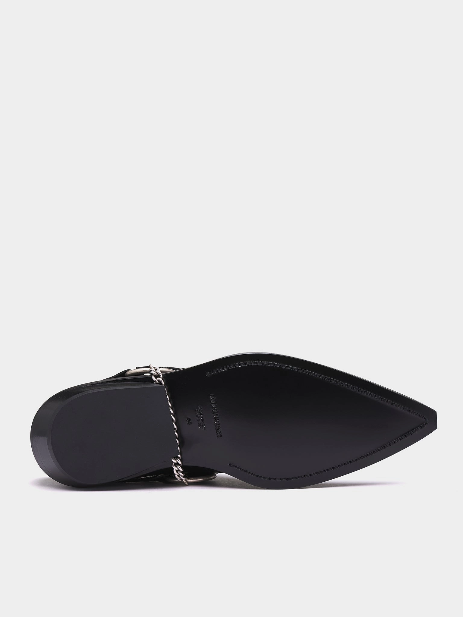 Danby Pointy Cowboy Boots (B0012914-LT164-BLACK)