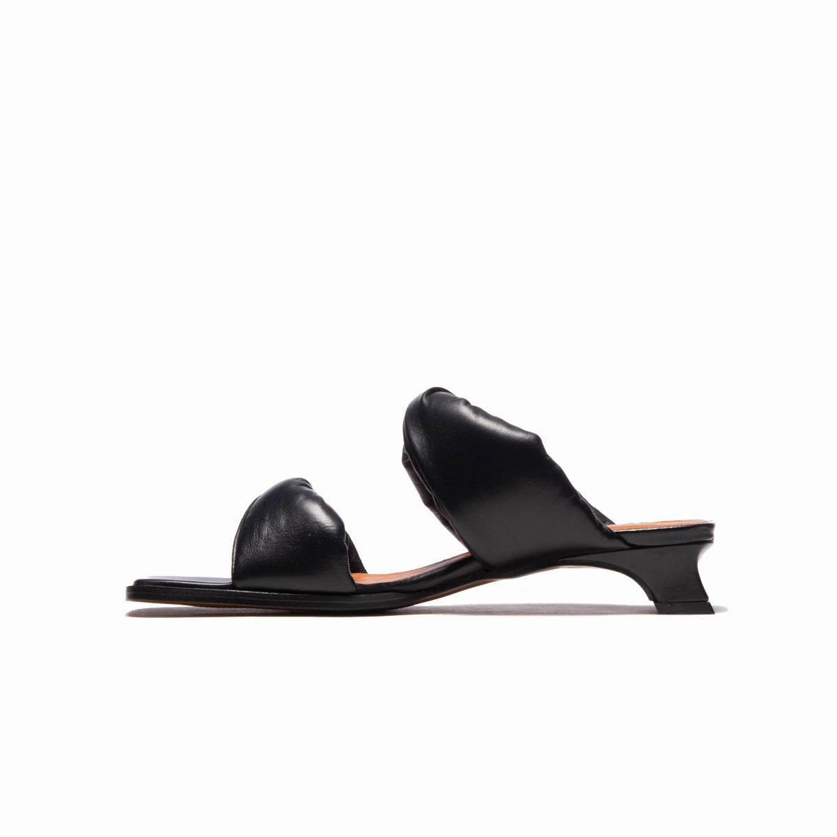 Delos Black Leather