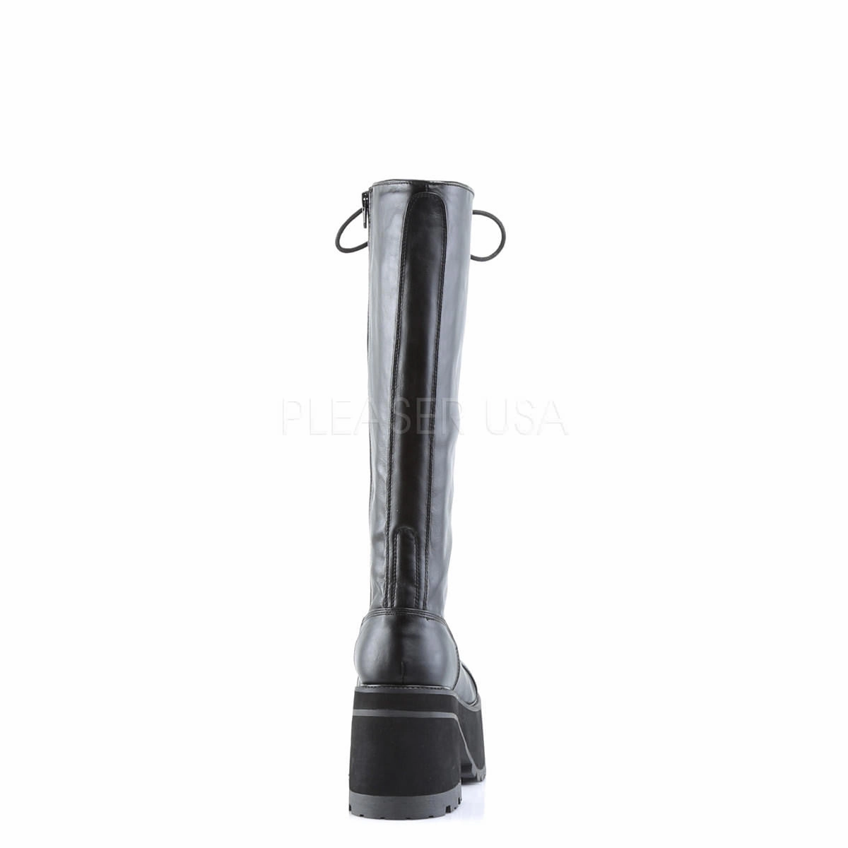 DEMONIA RANGER-302 Men's Black Pu Vegan Boots