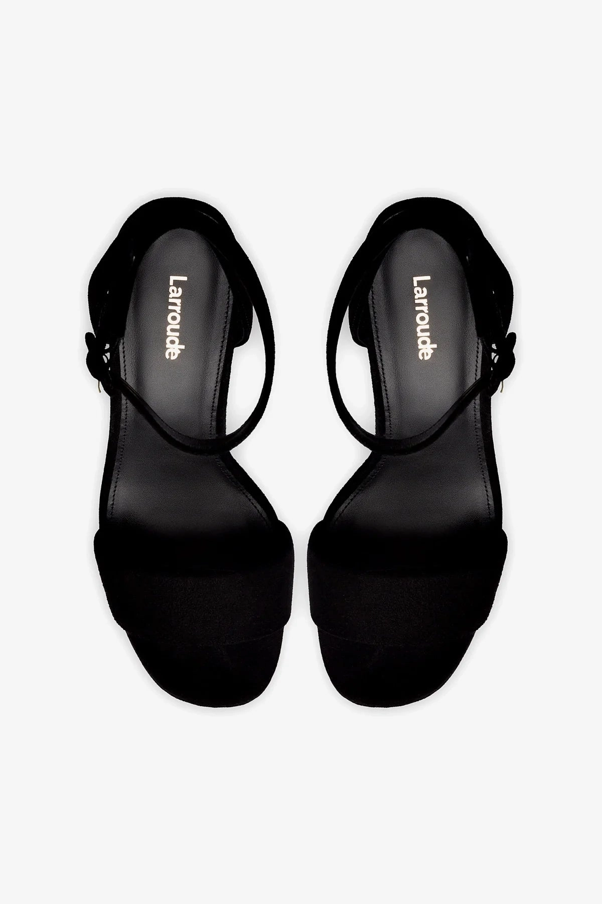 Dolly Sandal In Black Suede