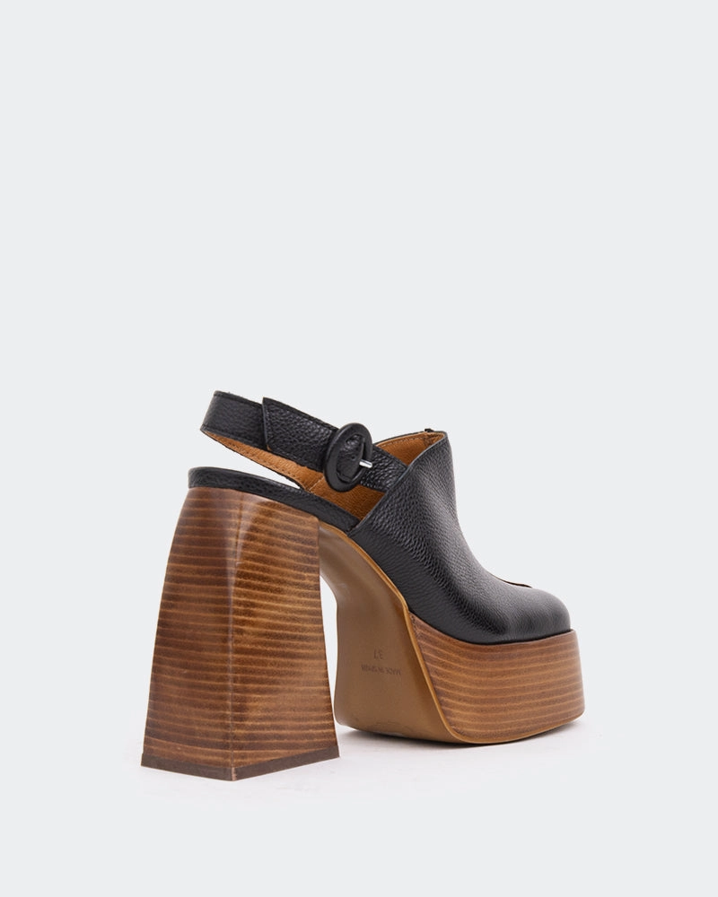 Dolphin, Black Leather/Cuir Noir