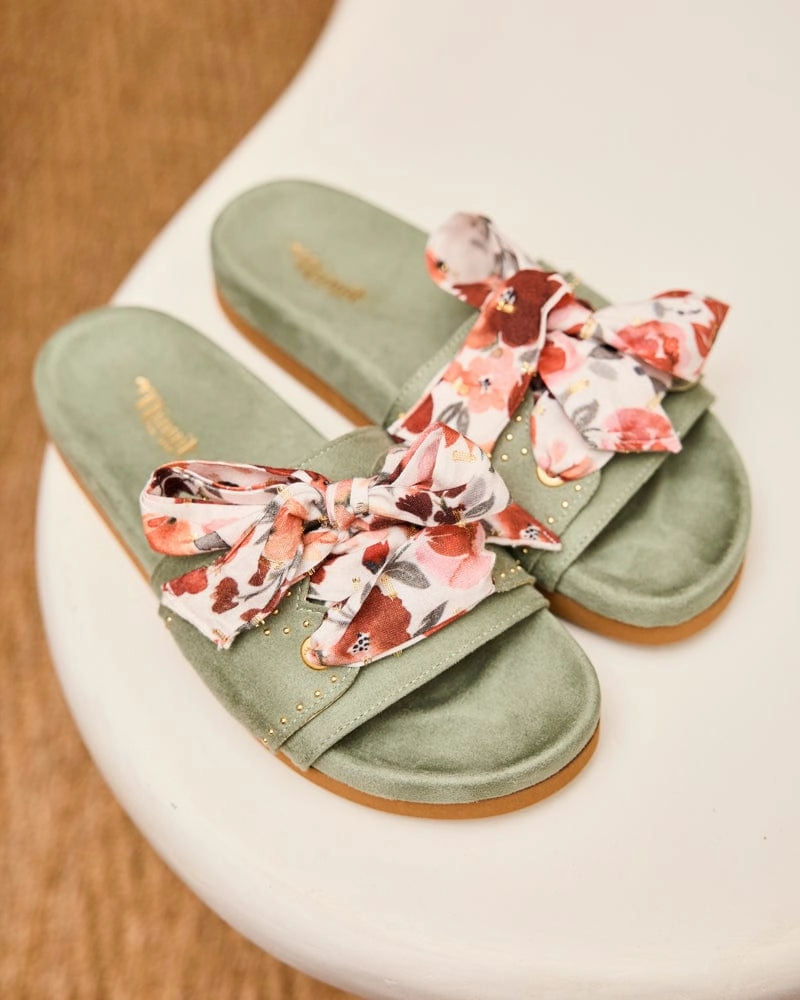 Dune Viscose Ribbons | Poppies