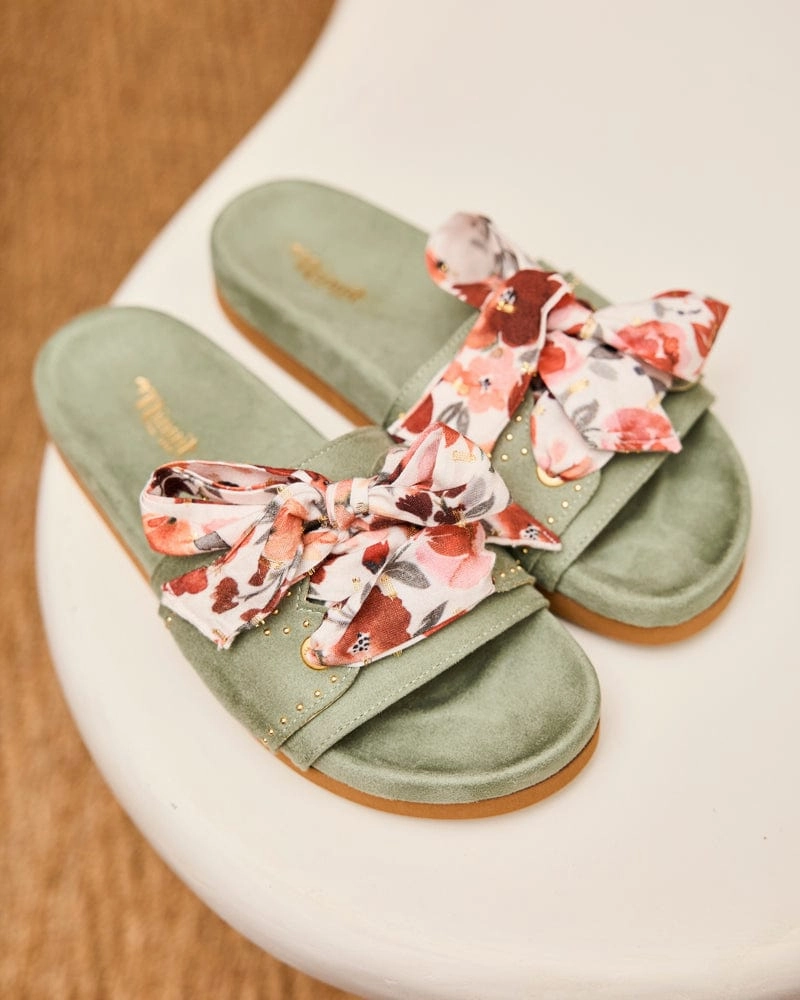 Dune Viscose Ribbons | Poppies