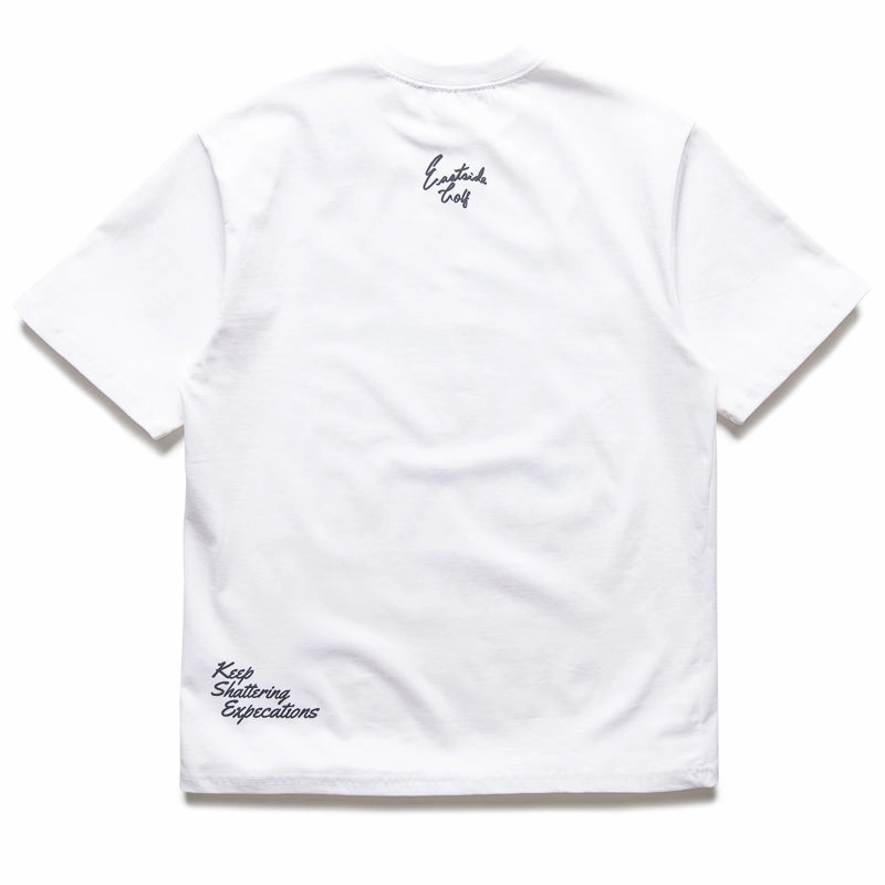 Eastside Golf Keep Shattering Expectations Tee - White