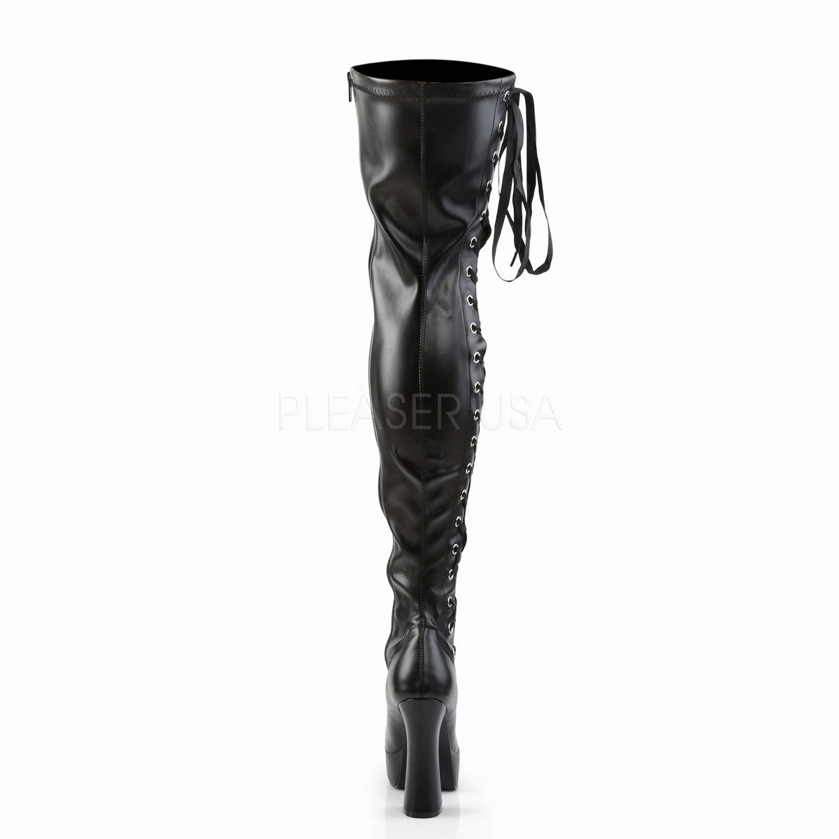 ELECTRA-3050  Black Str Faux Leather