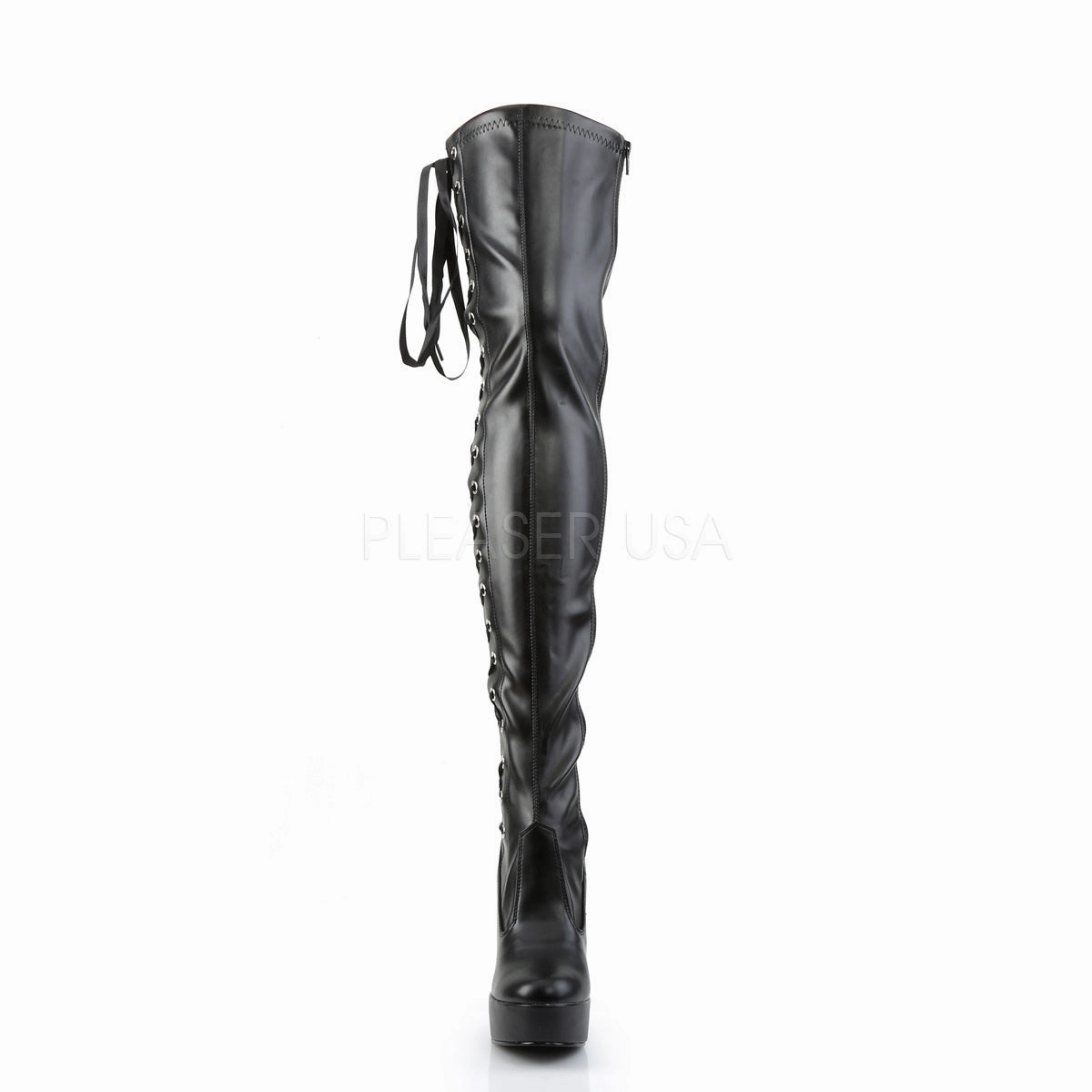 ELECTRA-3050  Black Str Faux Leather