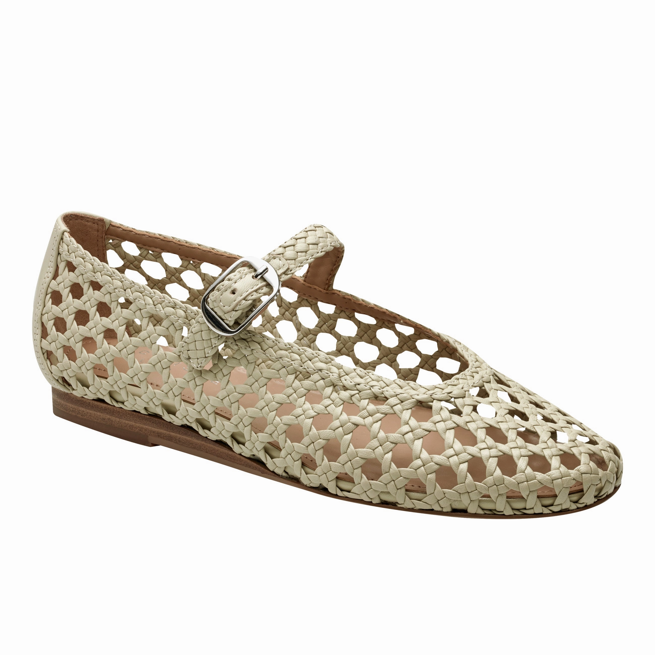 Evonna Woven Mary Jane Ballet Flat