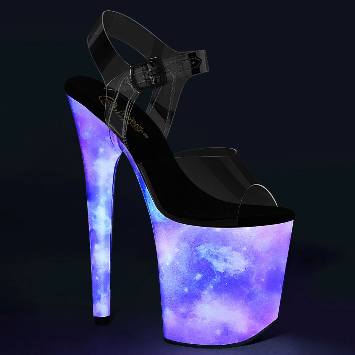 FLAMINGO-808REFL  Clear/Purple-Blue Reflective