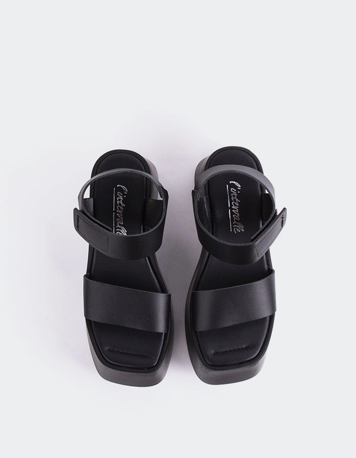 Gentil Black Leather