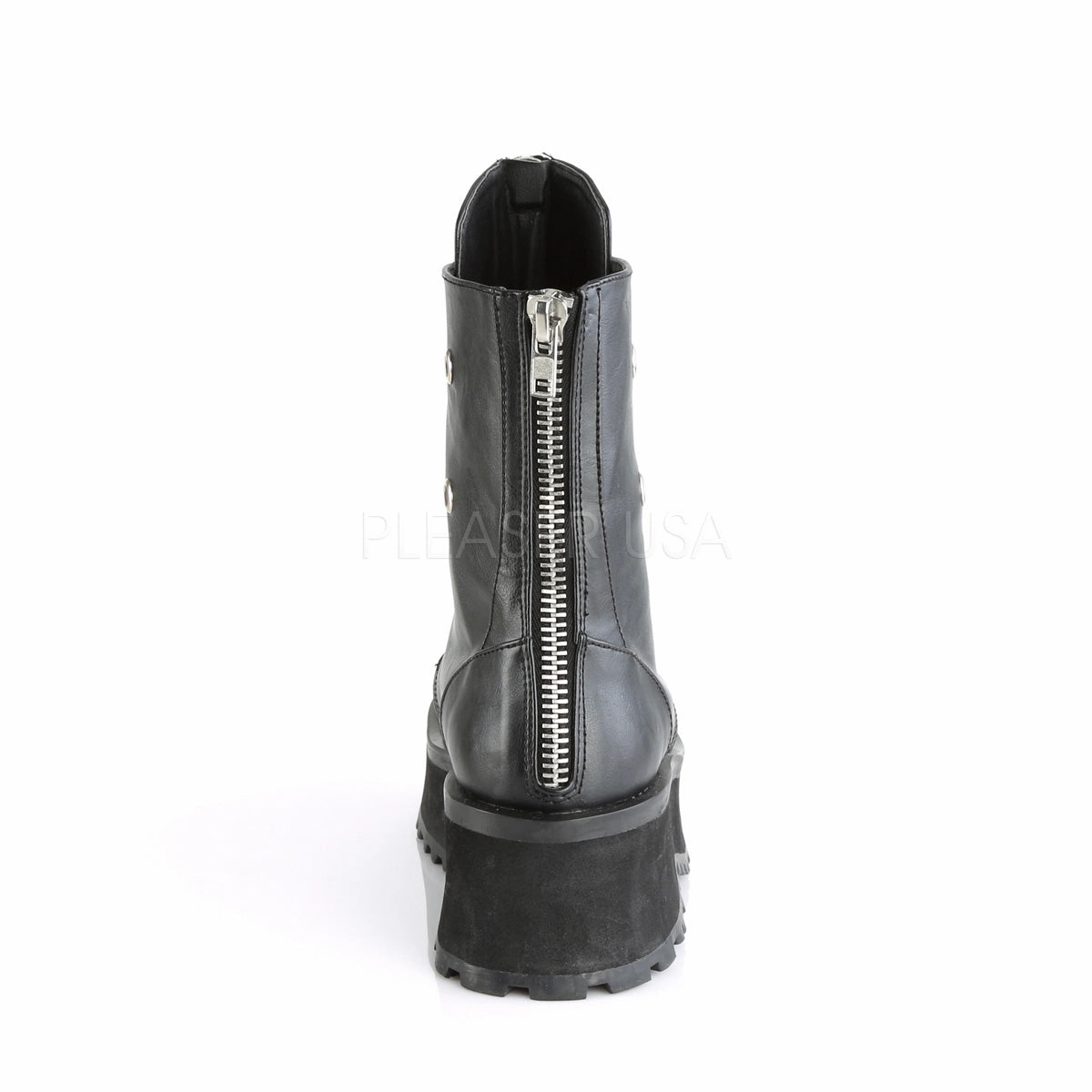 GRAVEDIGGER-10  Black Vegan Leather