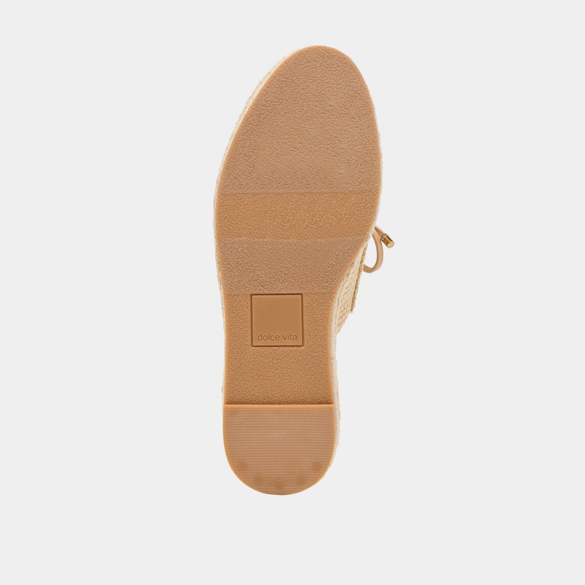 HATIE FLATS NATURAL RAFFIA