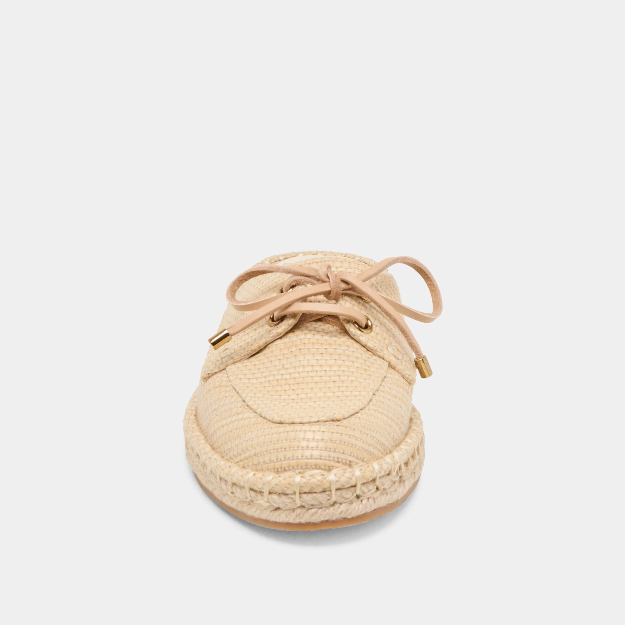 HATIE FLATS NATURAL RAFFIA