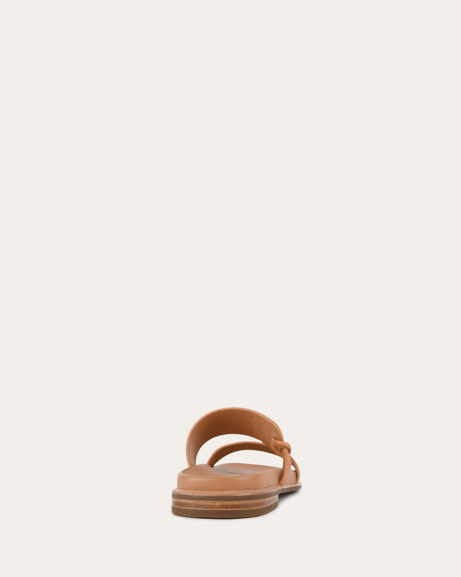 HAYES FLAT SANDALS TOFFEE LEATHER