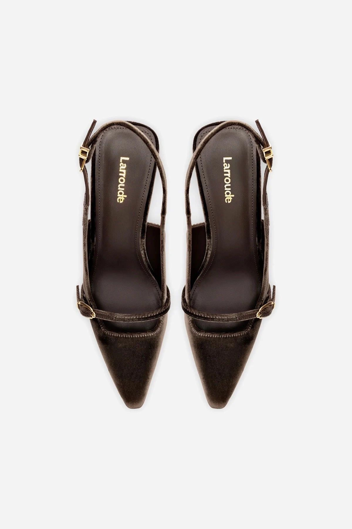 Ines Pump In Expresso Velvet