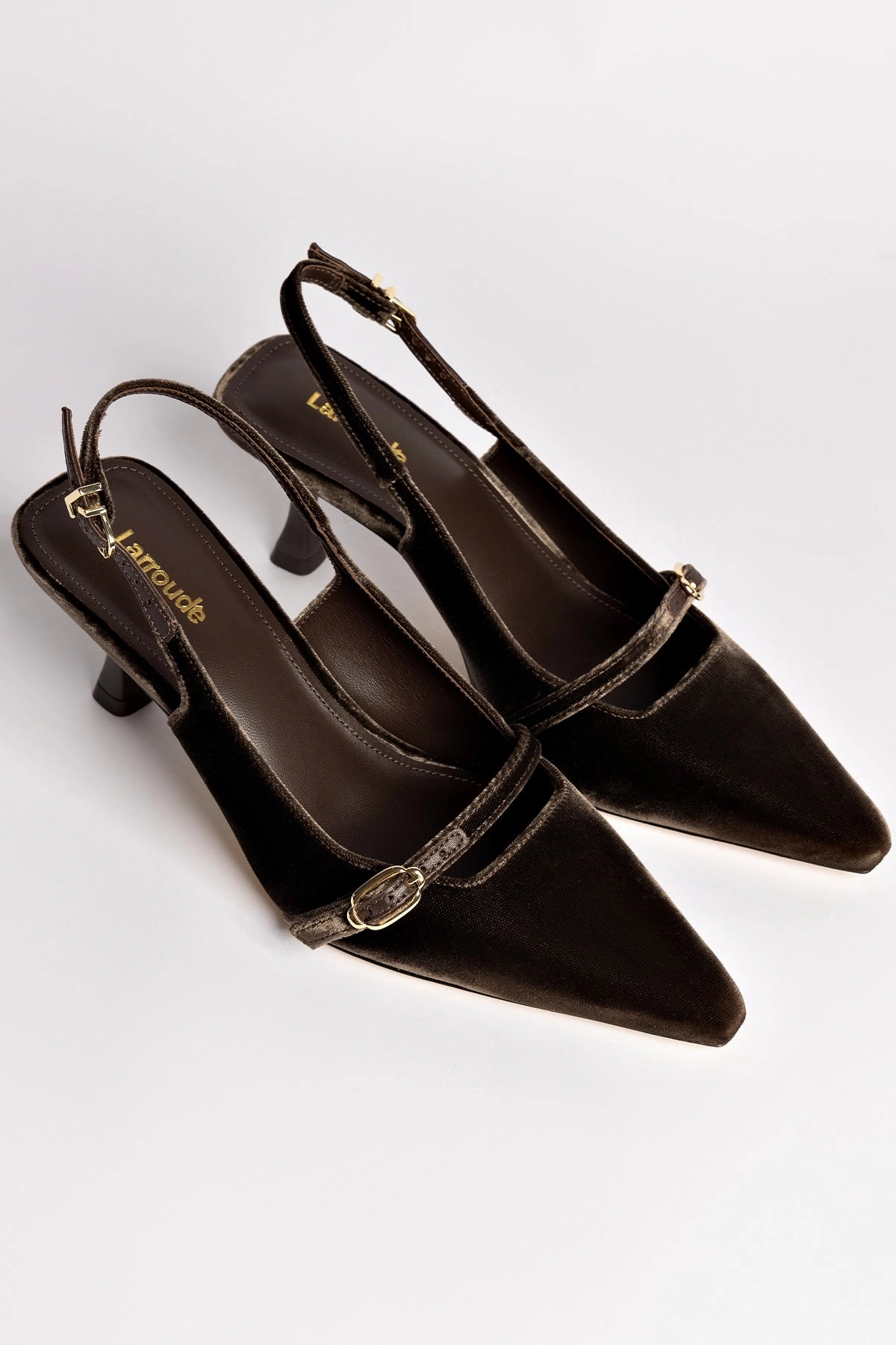 Ines Pump In Expresso Velvet