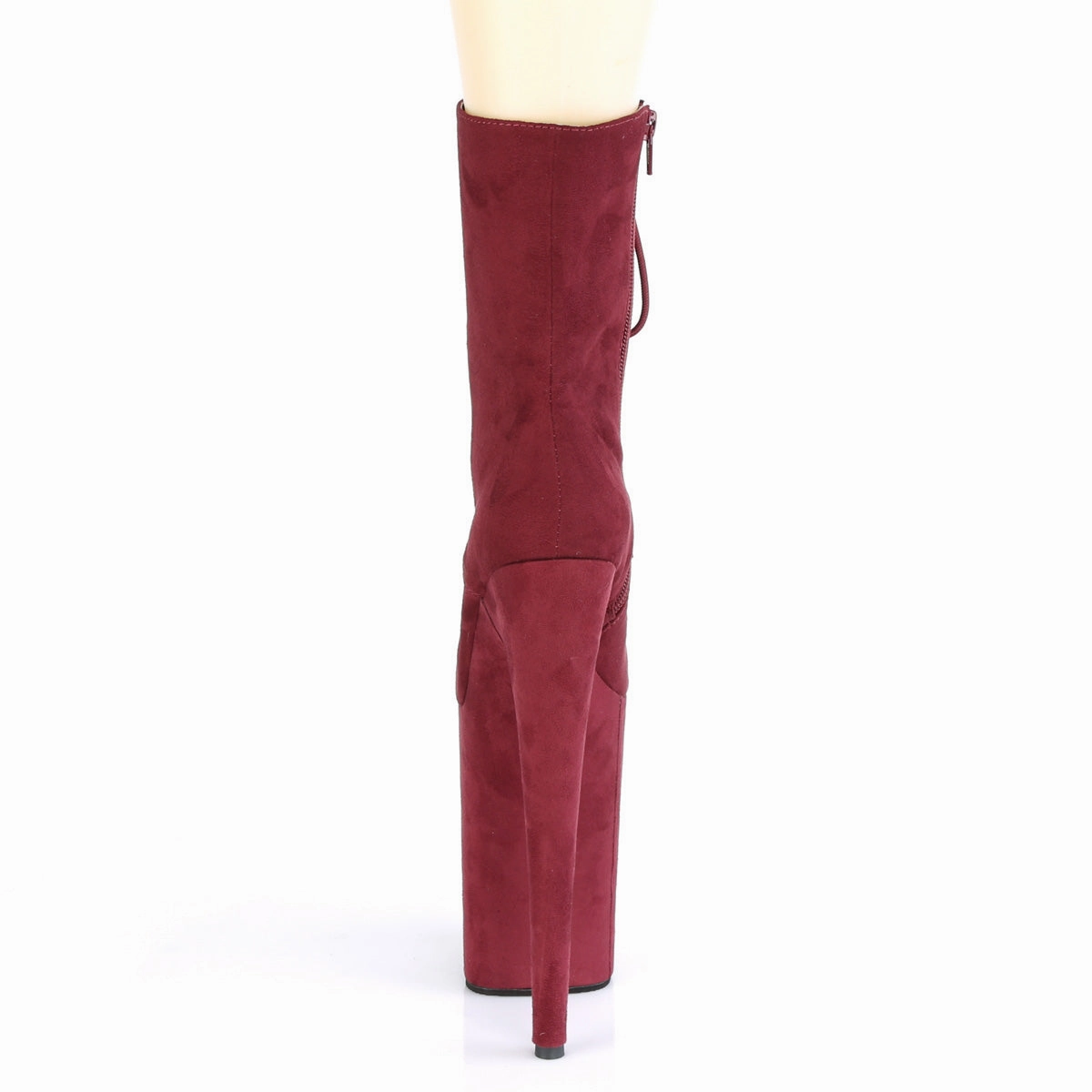INFINITY-1020FS  Burgundy Faux Suede/Burgundy Faux Suede