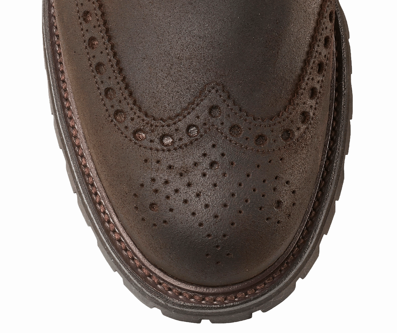 Islay Dark Brown Rough-Out Suede