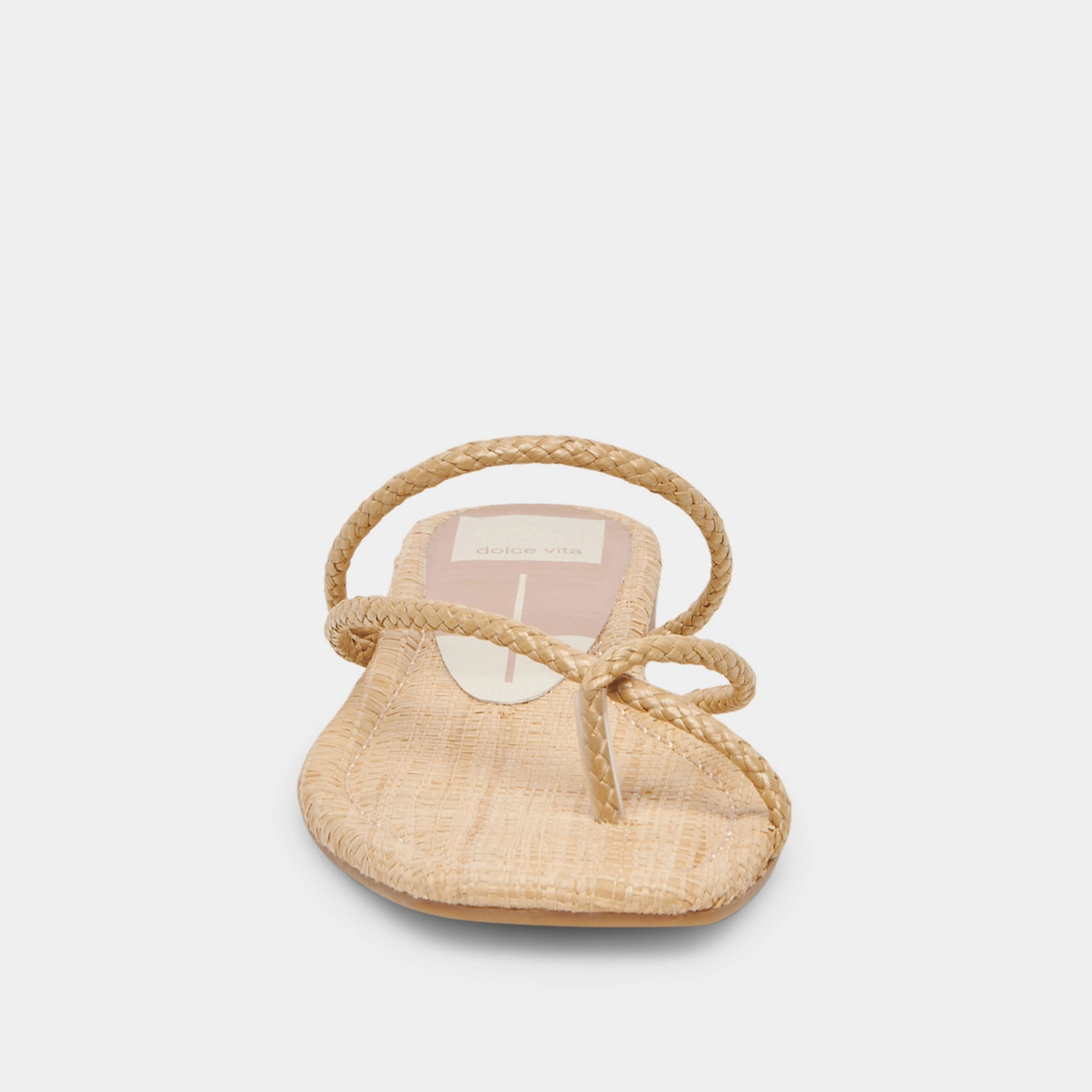 LEANNA SANDALS LT NATURAL RAFFIA