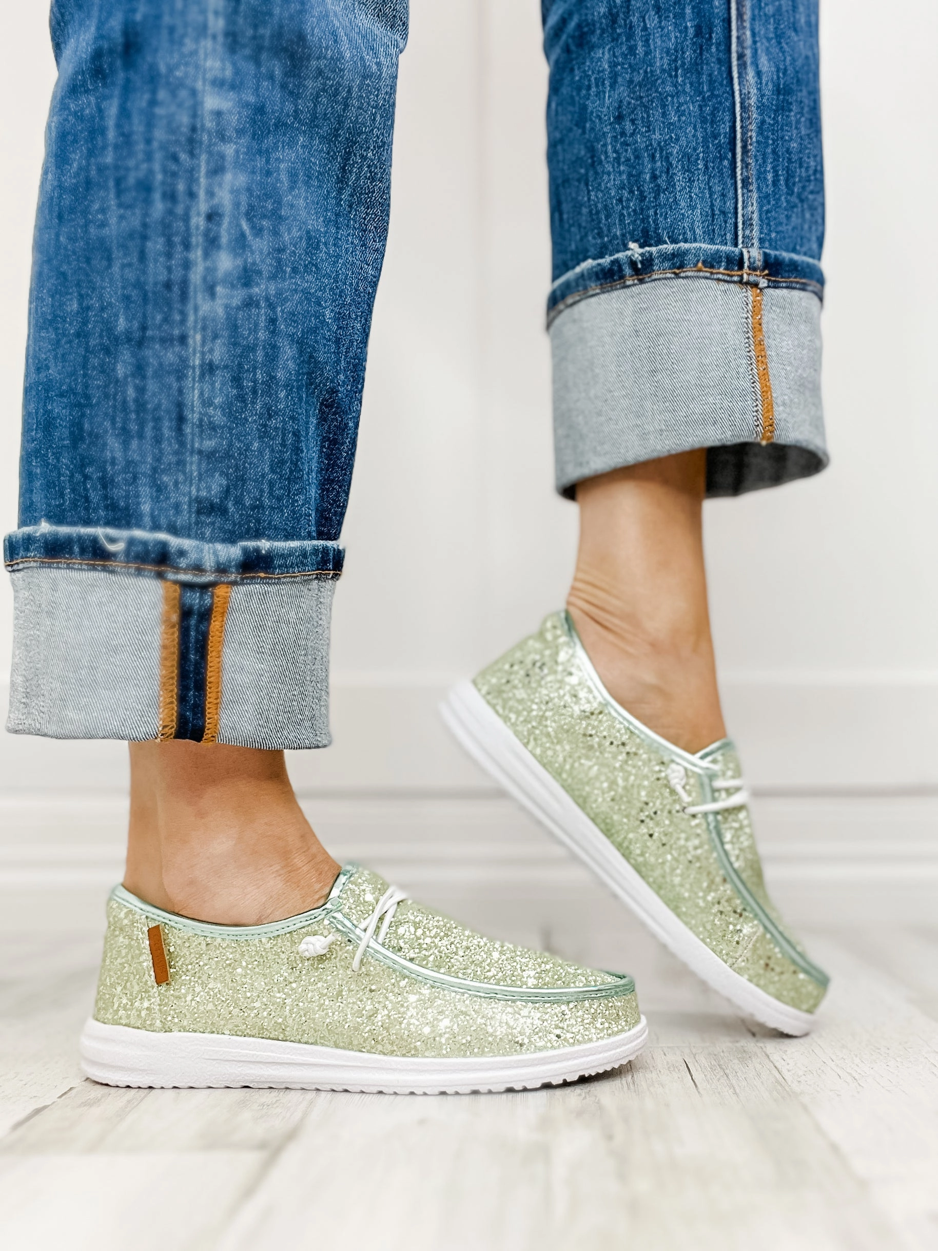 Light Green New Glitter Kayak