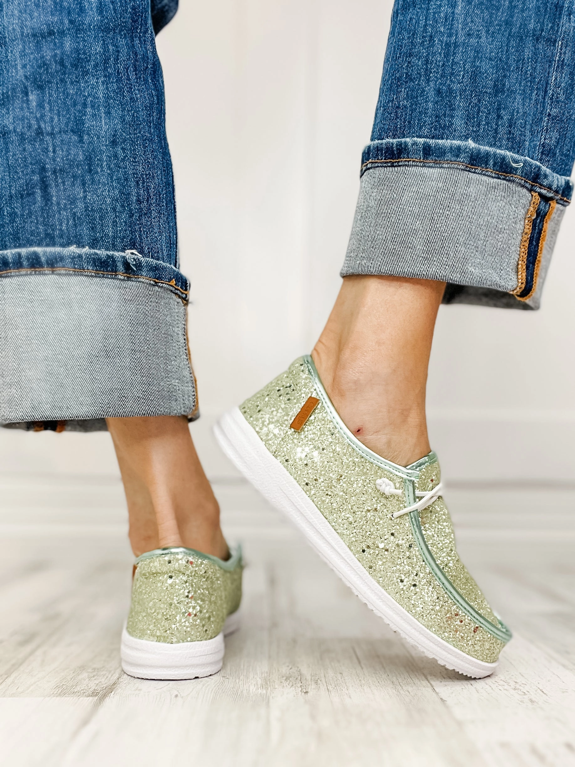 Light Green New Glitter Kayak